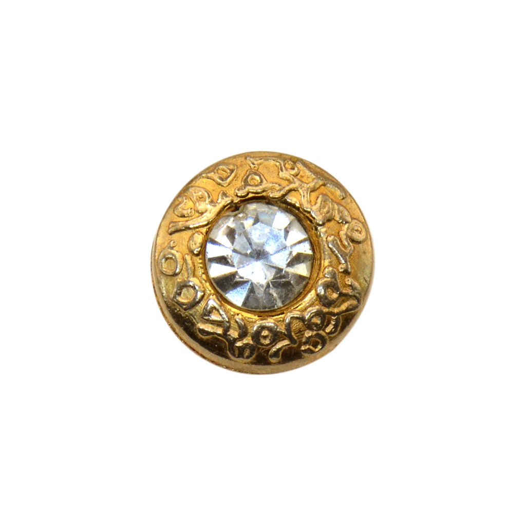 Center Stone Design Shank Button | Button Corner